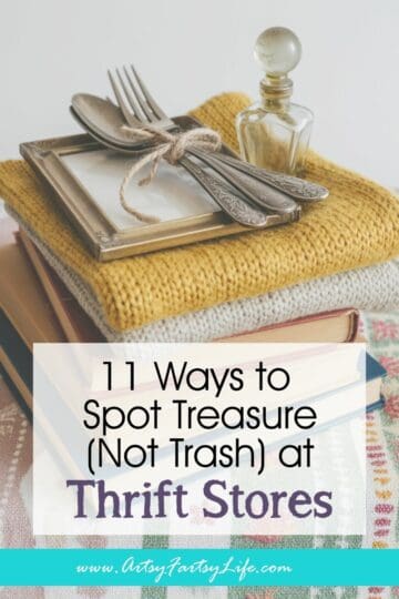11 Ways to Spot Treasure (Not Trash) at Thrift Stores