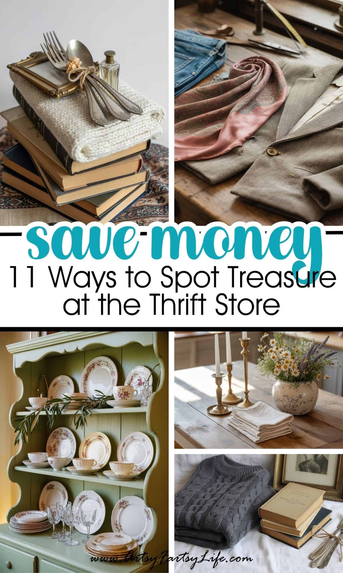 11 Ways to Spot Treasure (Not Trash) at Thrift Stores