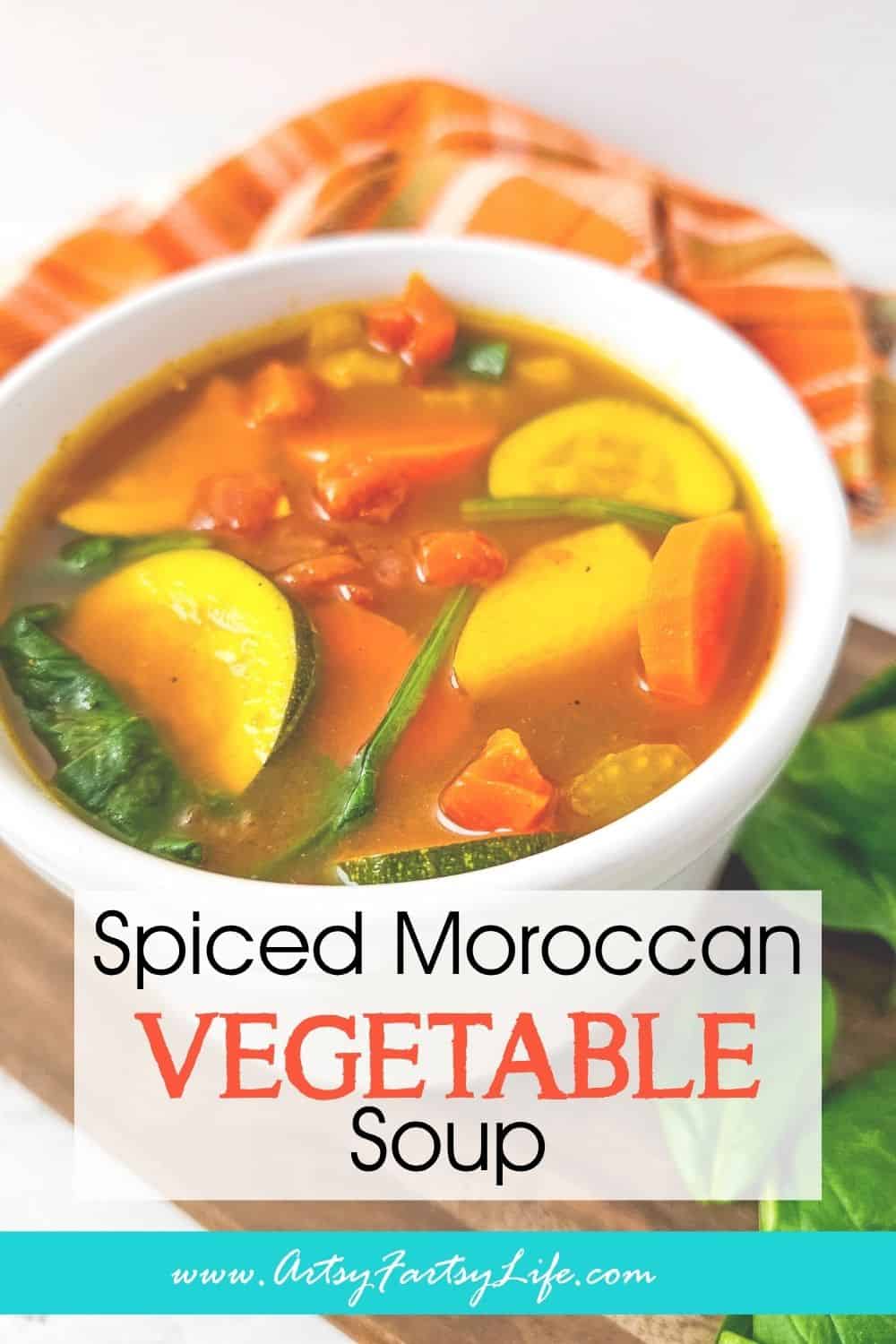 Spiced Moroccan Vegetable Soup