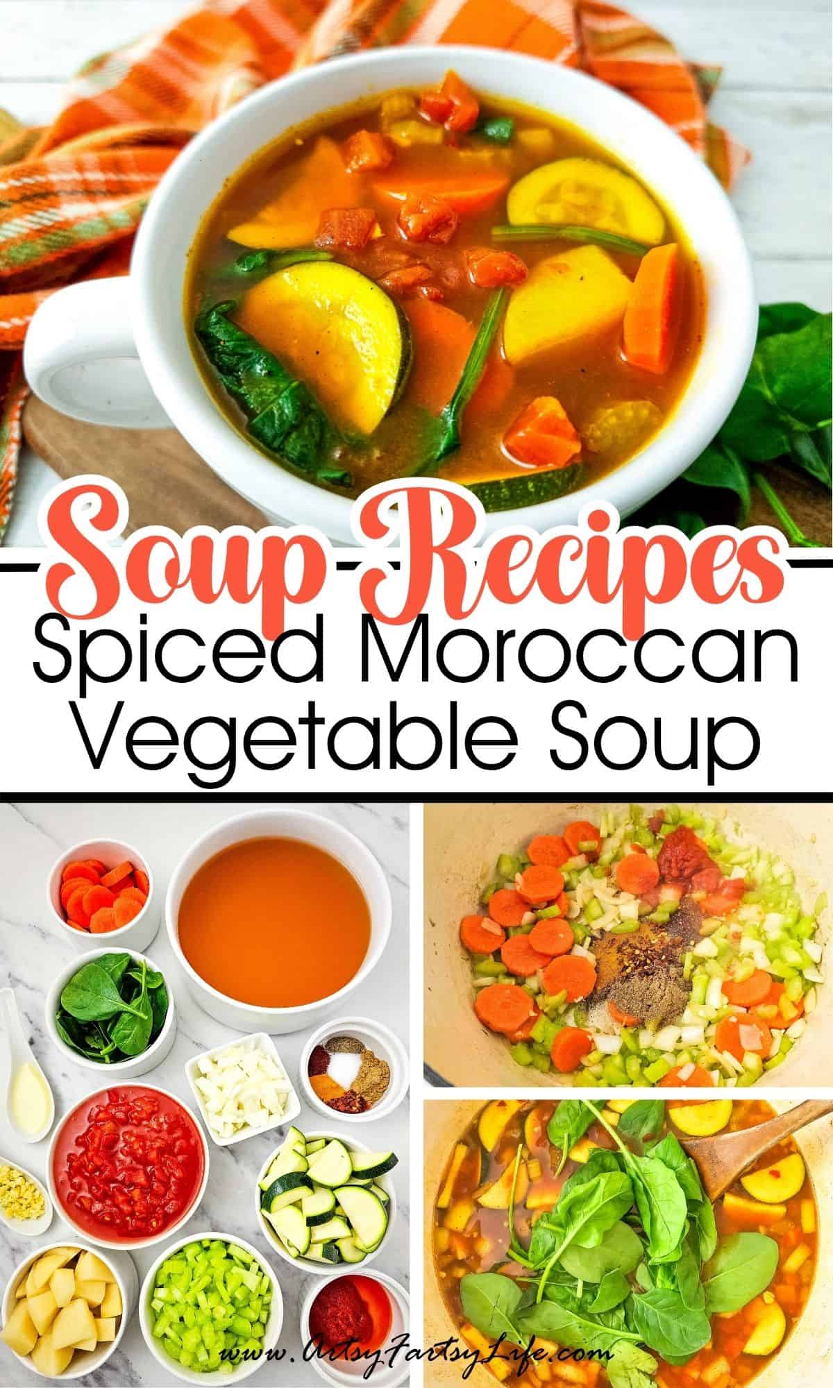 Spiced Moroccan Vegetable Soup