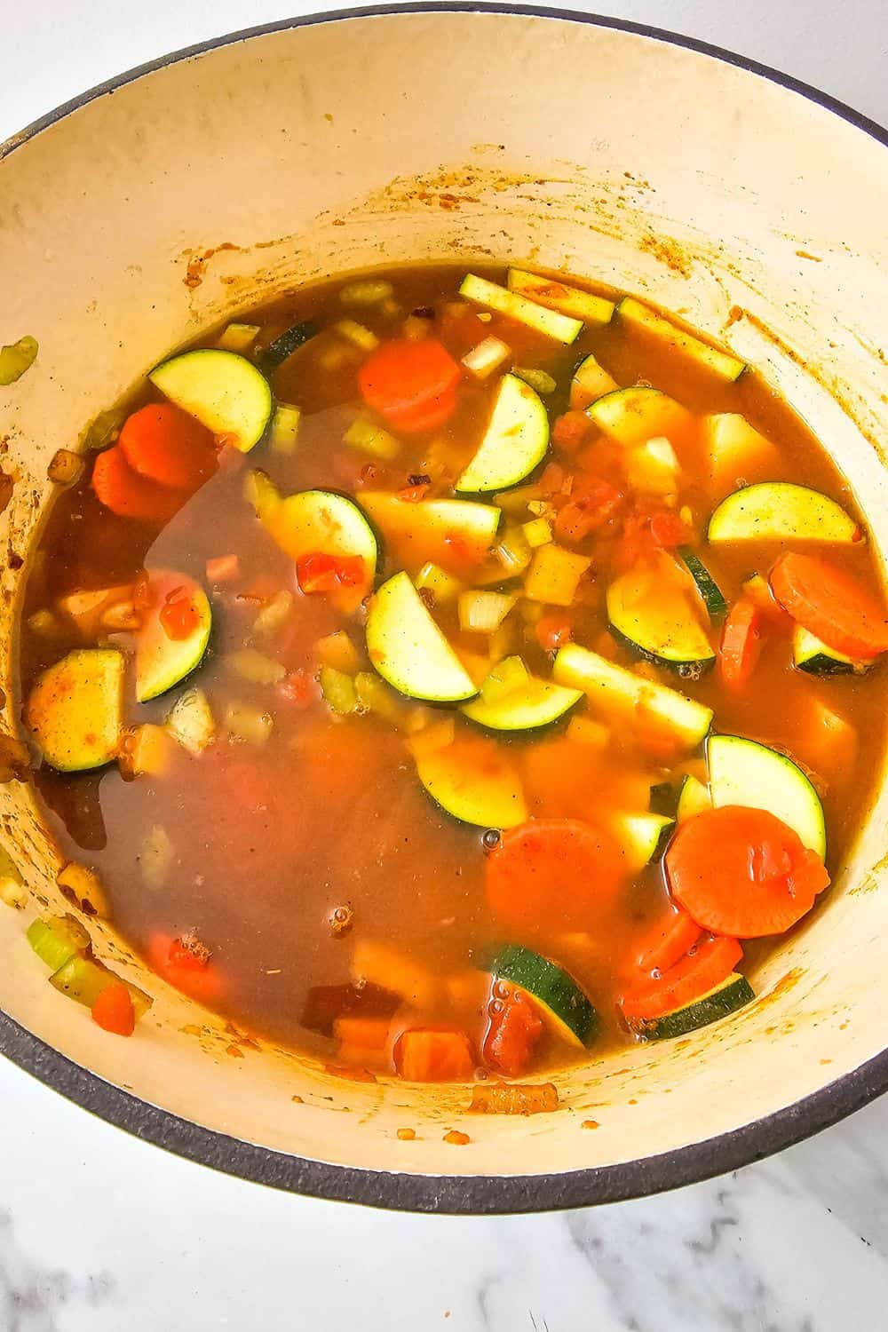 Spiced Moroccan Vegetable Soup