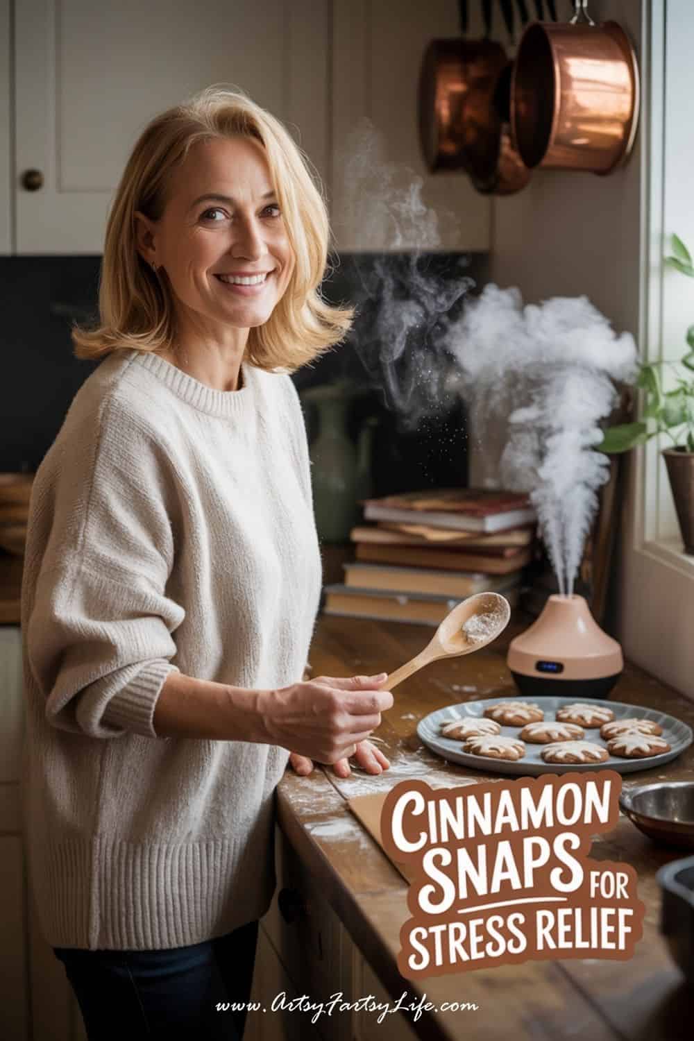 Cinnamon Snaps for Stress Relief - Essential Oil Blends Cinnamon Snaps for Stress Relief - Essential Oil Blends