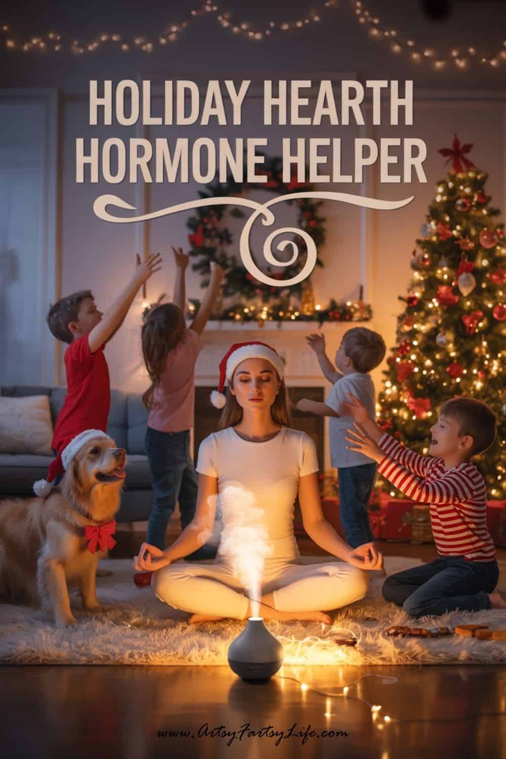 Holiday Hearth Hormone Helper - Essential Oil Blends Holiday Hearth Hormone Helper - Essential Oil Blends