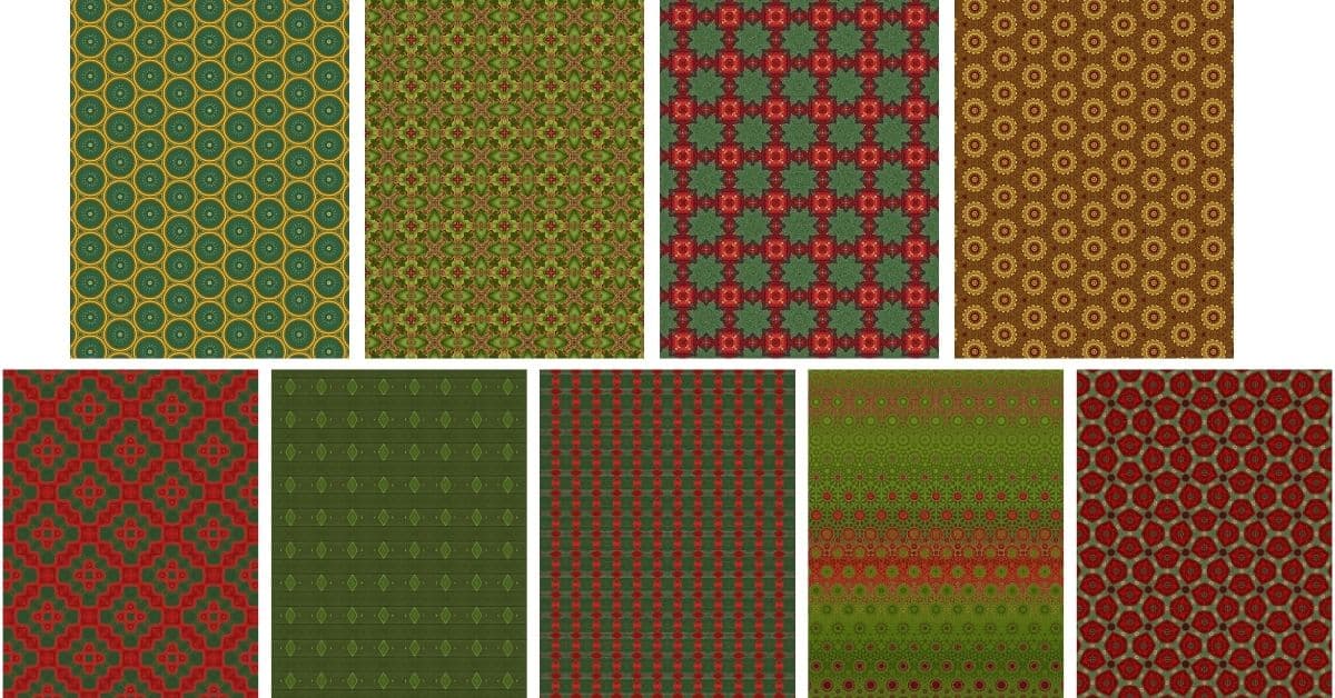 9 Free Christmas Pattern Papers to Make Your Holiday Crafts Pop! 9 Free Christmas Pattern Papers to Make Your Holiday Crafts Pop!
