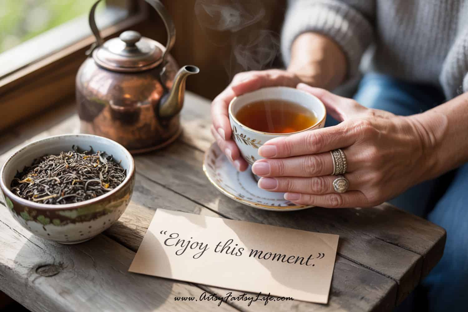 Dark Academia Self Care: Journaling, Tea, and the Art of Solitude After 50