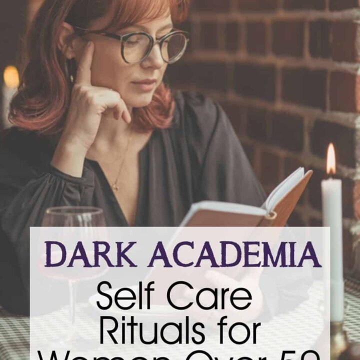 Dark Academia Self Care: Journaling, Tea, and the Art of Solitude After 50