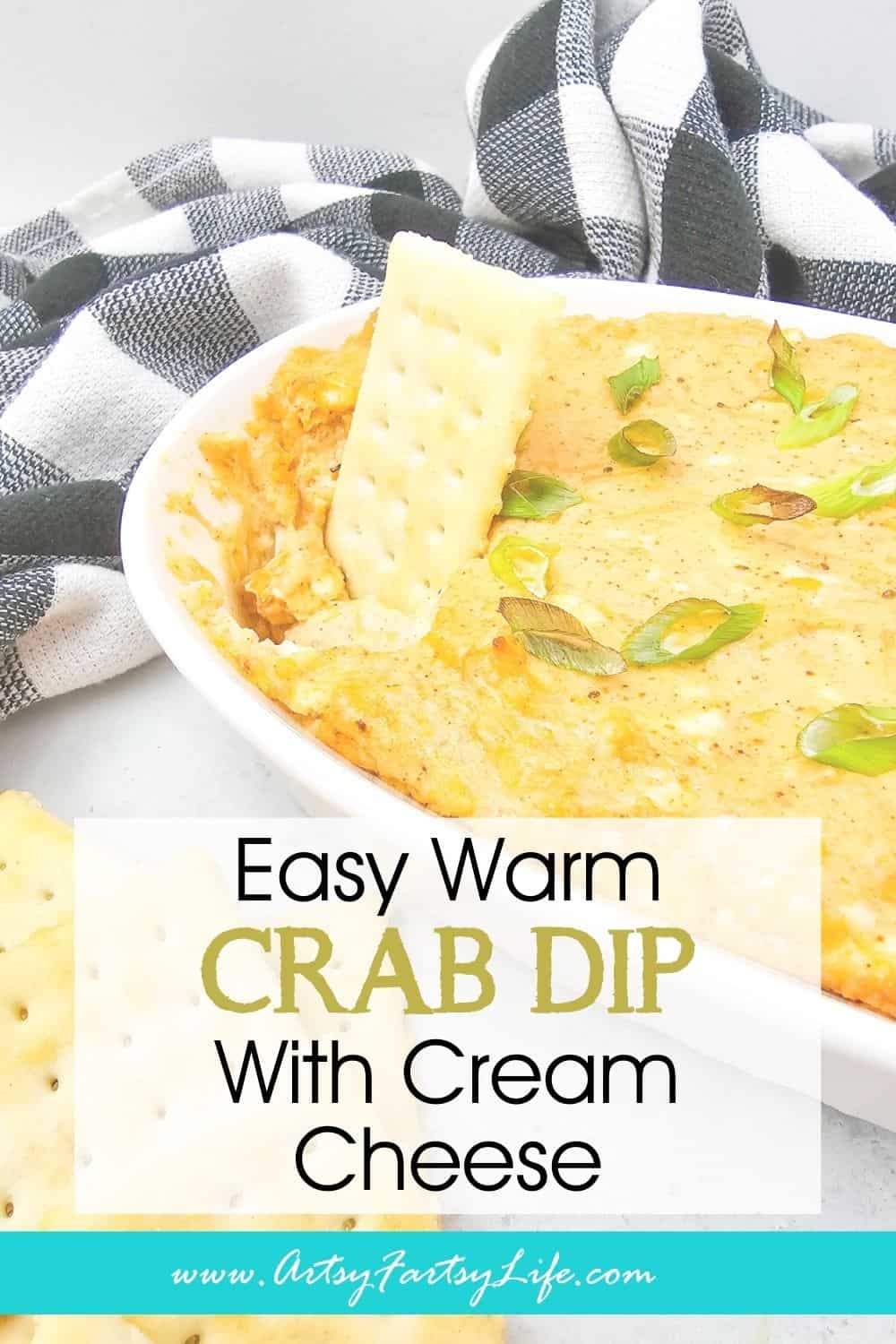 Easy Warm Crab Dip with Cream Cheese (Just Like Mom Made in the '80s!) Easy Warm Crab Dip with Cream Cheese (Just Like Mom Made in the '80s!)