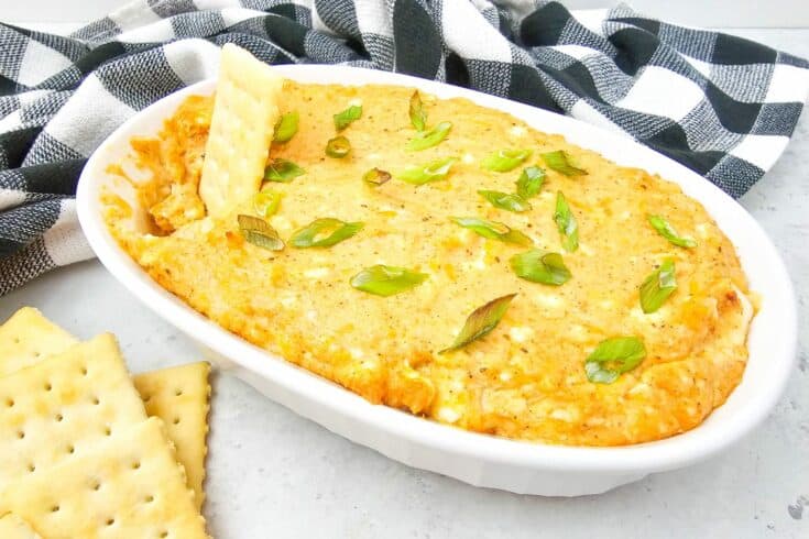 Easy Warm Crab Dip with Cream Cheese
