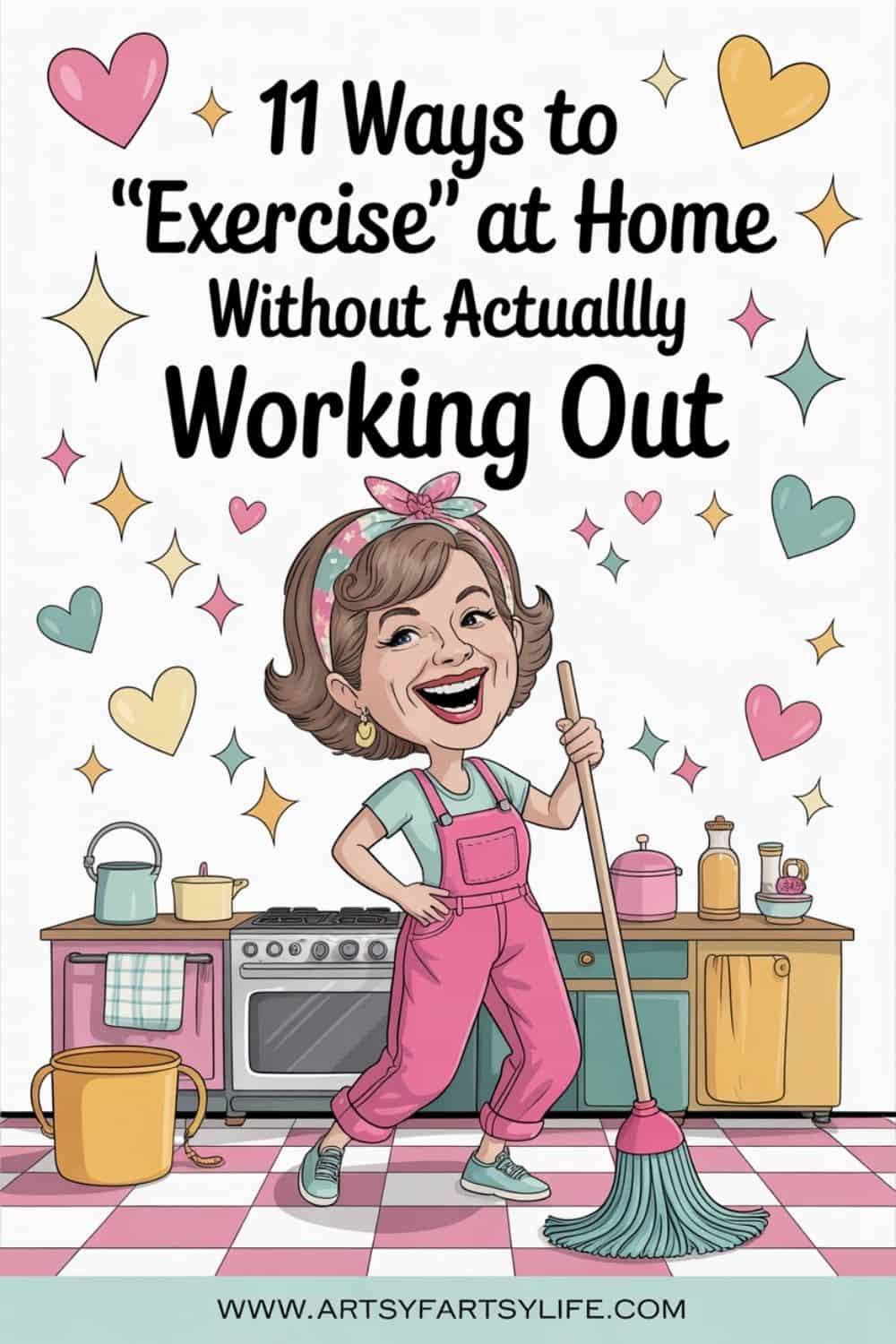 11 Ways to “Exercise” at Home Without Actually Working Out (Sloth Girl-Approved!)