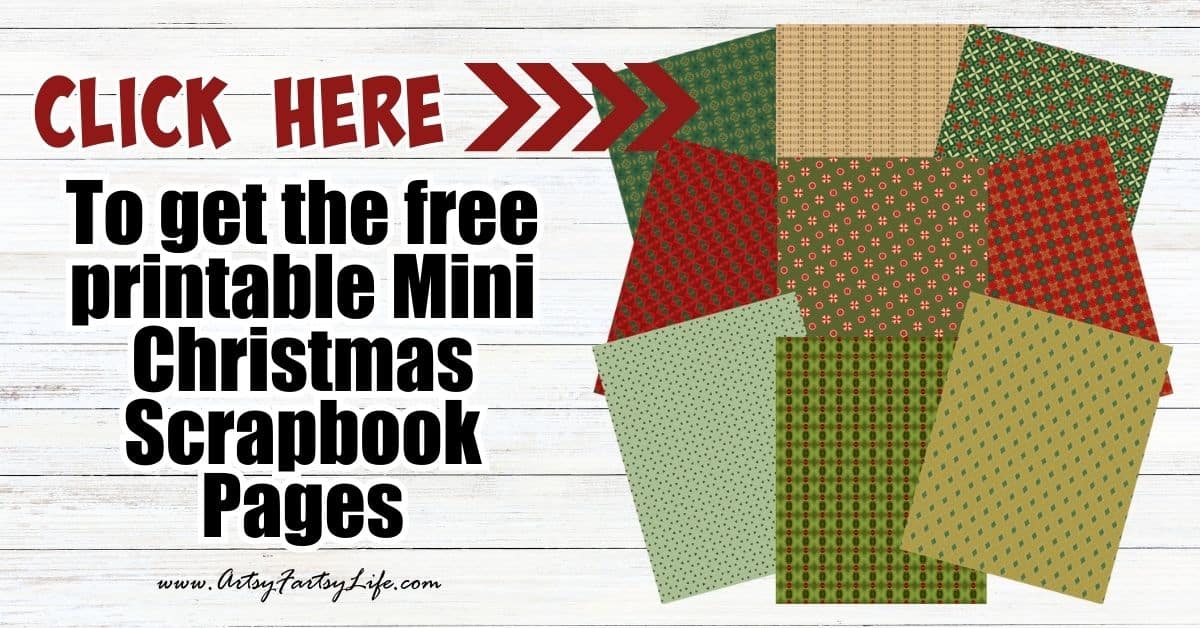 9 Mini Vintage Christmas Pattern Papers - Festive & Free! 9 Mini Vintage Christmas Pattern Papers - Festive & Free!