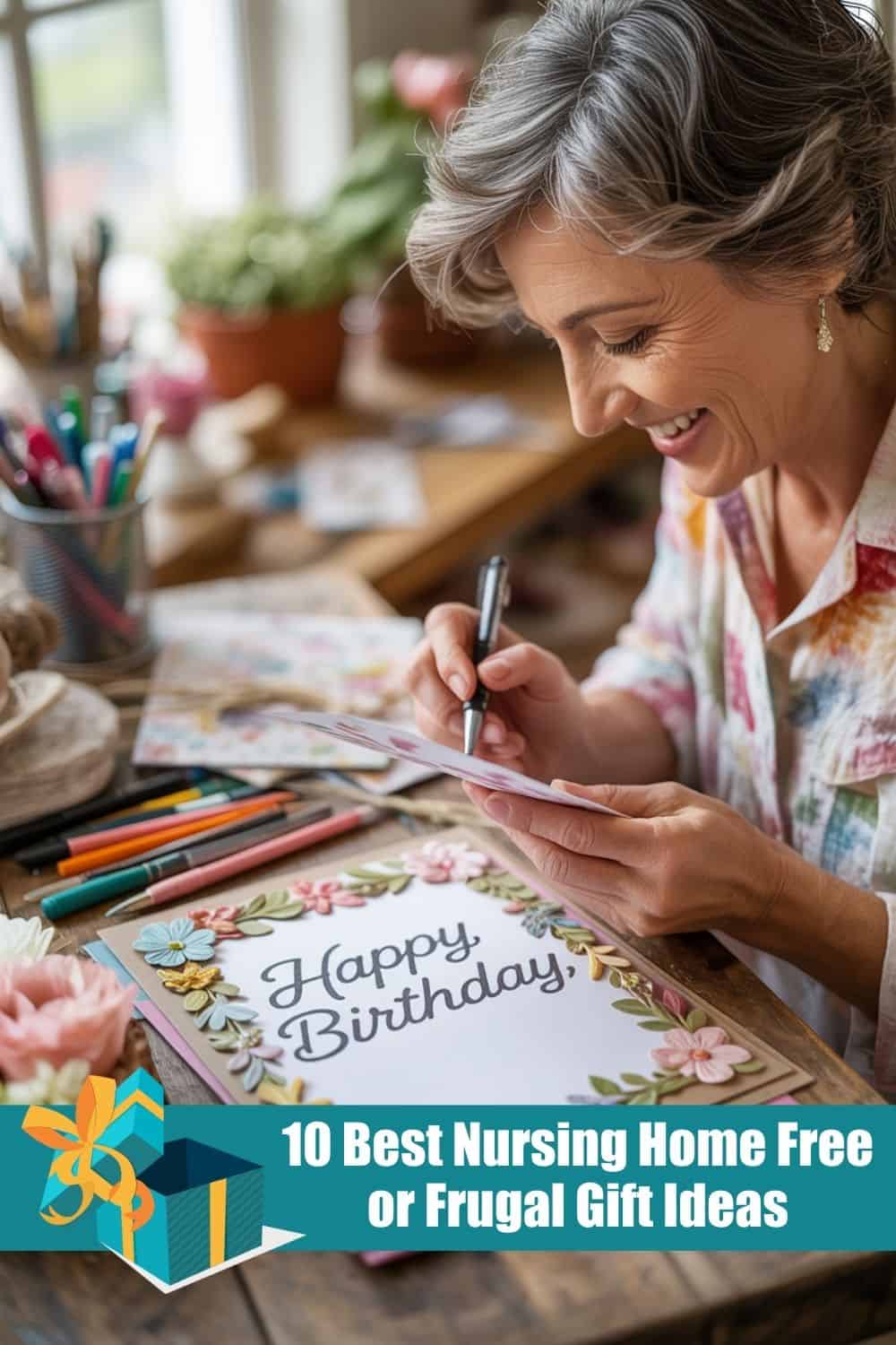 1. Handmade Cards & Letters - 10 Free and Frugal Gifts for Nursing Home Residents 1. Handmade Cards & Letters - 10 Free and Frugal Gifts for Nursing Home Residents