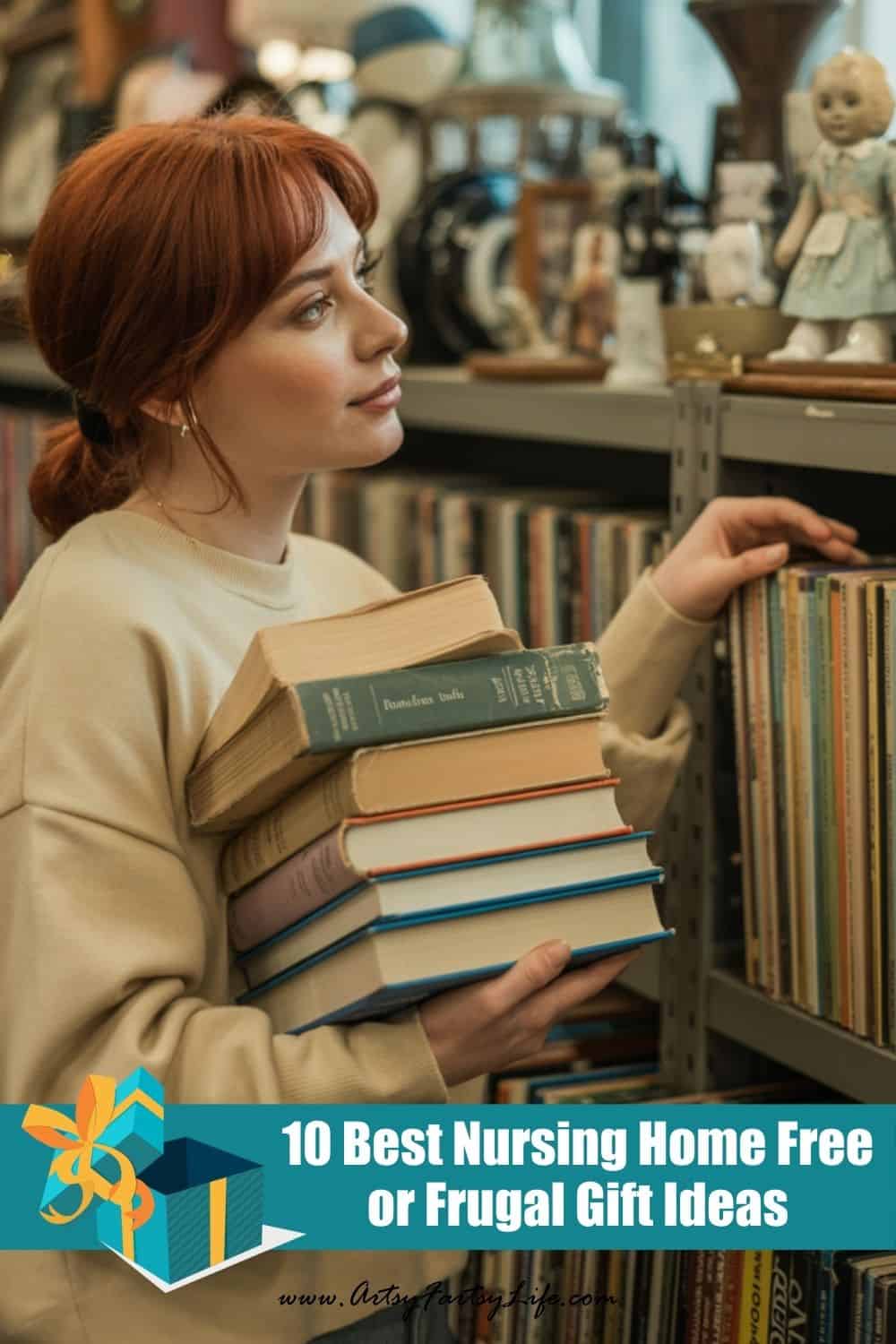 2. Thrifted Books & Magazines - 10 Free and Frugal Gifts for Nursing Home Residents 2. Thrifted Books & Magazines - 10 Free and Frugal Gifts for Nursing Home Residents