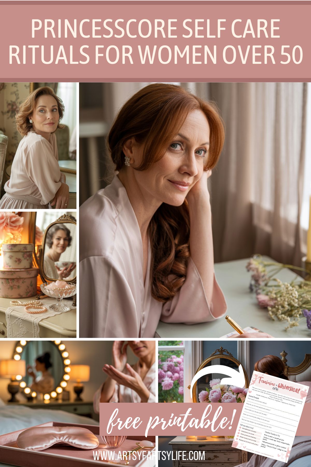 Princesscore Self Care After 50: Because You Deserve to Feel Royal