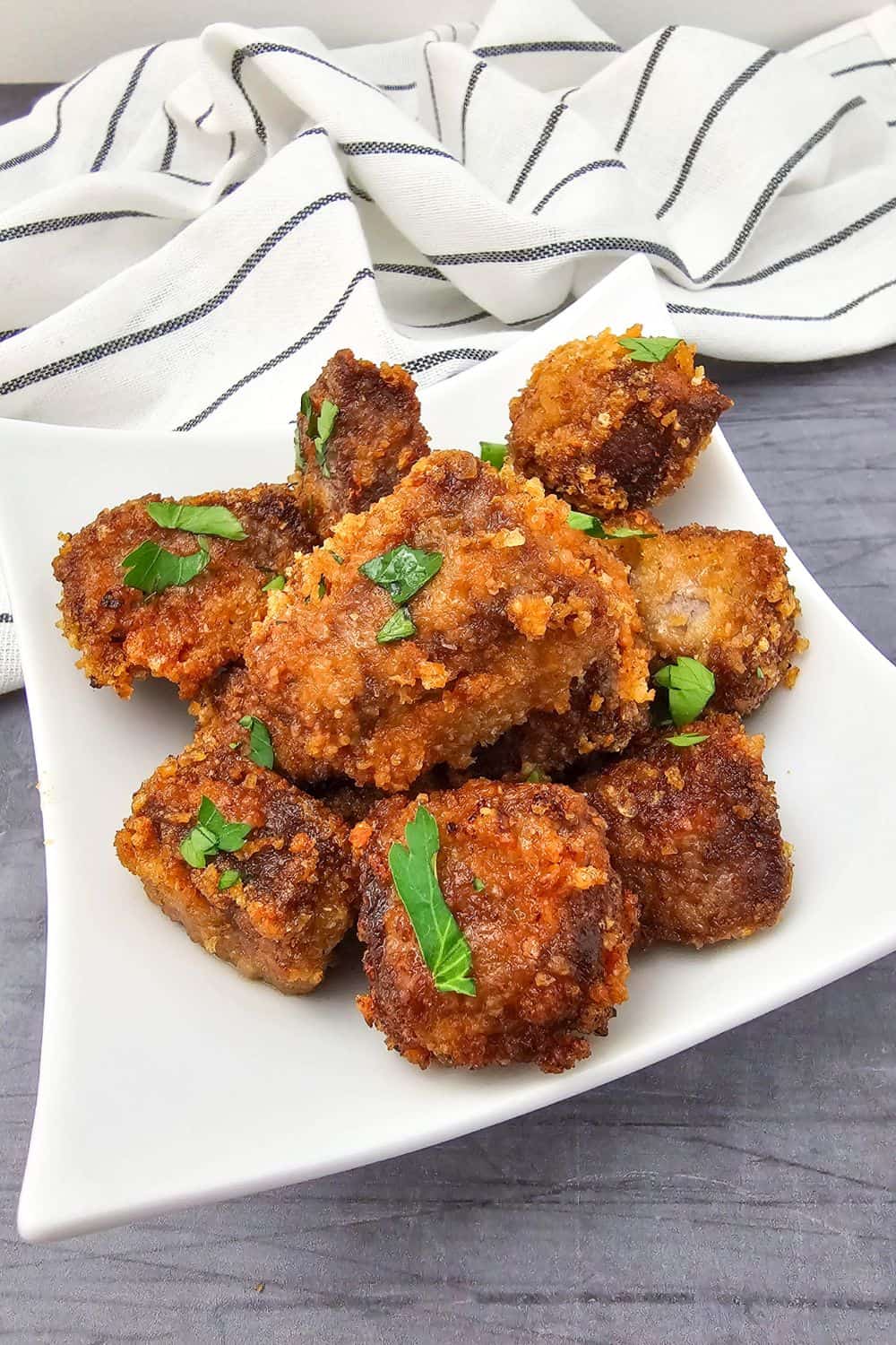 Steakhouse Snack Bites - Retro Fried Steak Nuggets