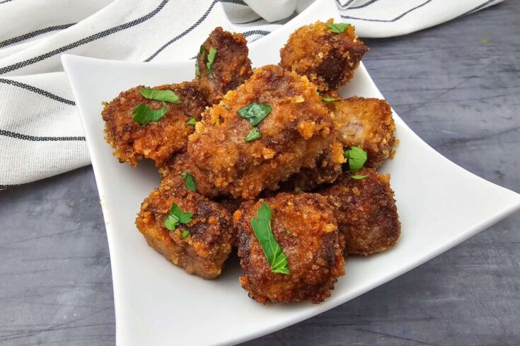 Steakhouse Snack Bites - Retro Fried Steak Nuggets