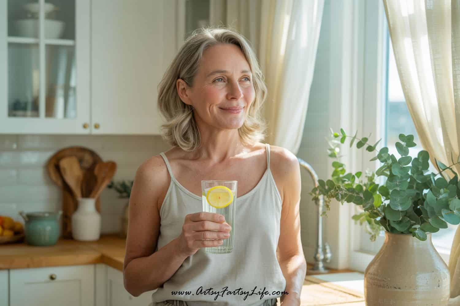Coastal Grandma Self Care: Linen Pants, Walks by the Water & Lemon Water Goals Coastal Grandma Self Care: Linen Pants, Walks by the Water & Lemon Water Goals