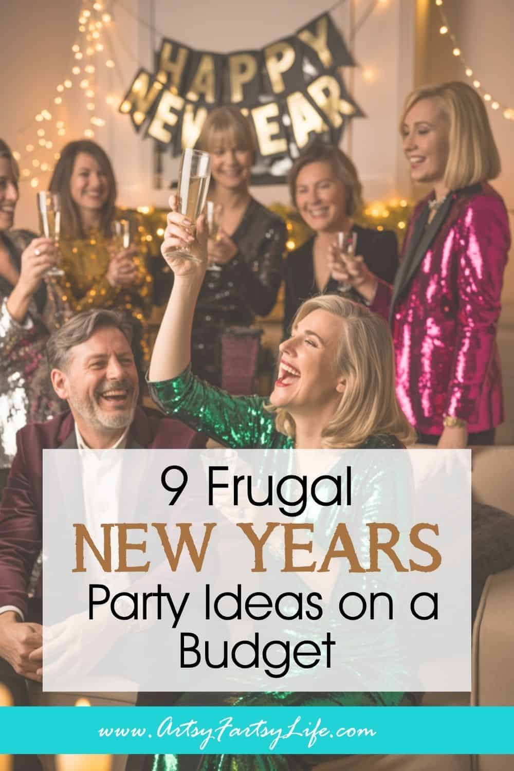 9 Frugal New Year’s Eve Party Ideas for Adults