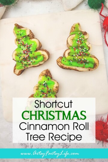 The Ultimate Christmas Aesthetic Breakfast: Cinnamon Roll Trees