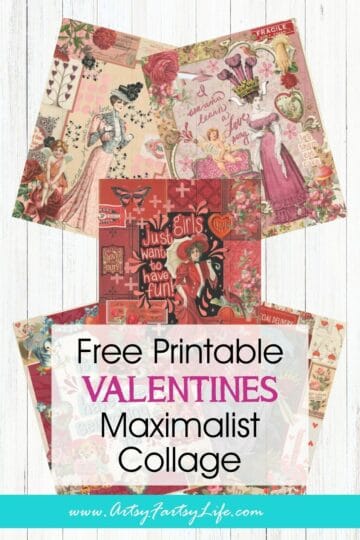 Romantic Chaos? Yes Please! Free Maximalist Valentine’s Day Printables
