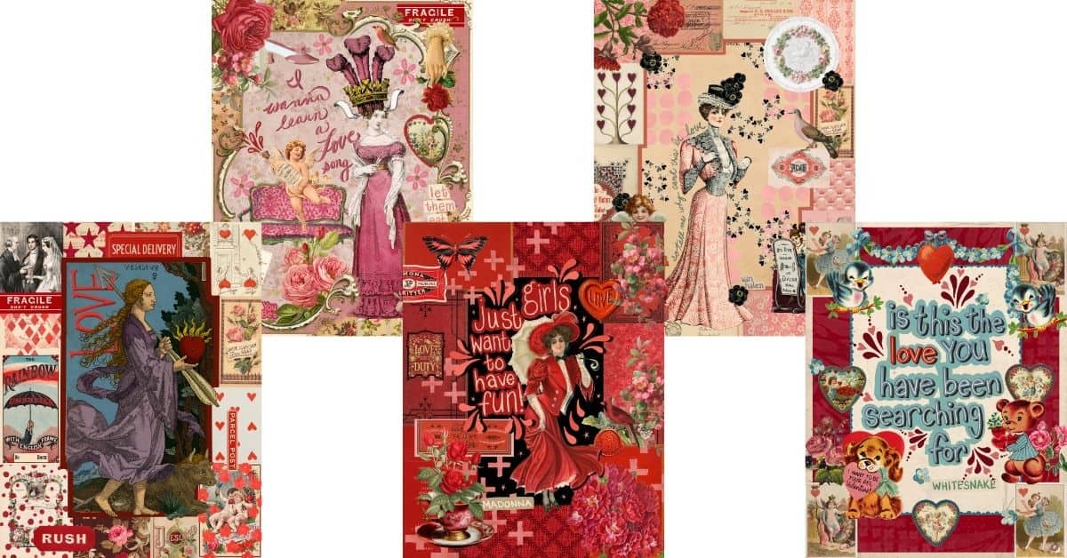 Romantic Chaos? Yes Please! Free Maximalist Valentine’s Day Printables Romantic Chaos? Yes Please! Free Maximalist Valentine’s Day Printables
