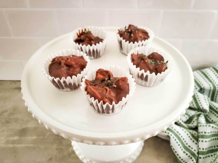 Old-Fashioned Rocky Road Christmas Cups (Just Like Grandma Made!)
