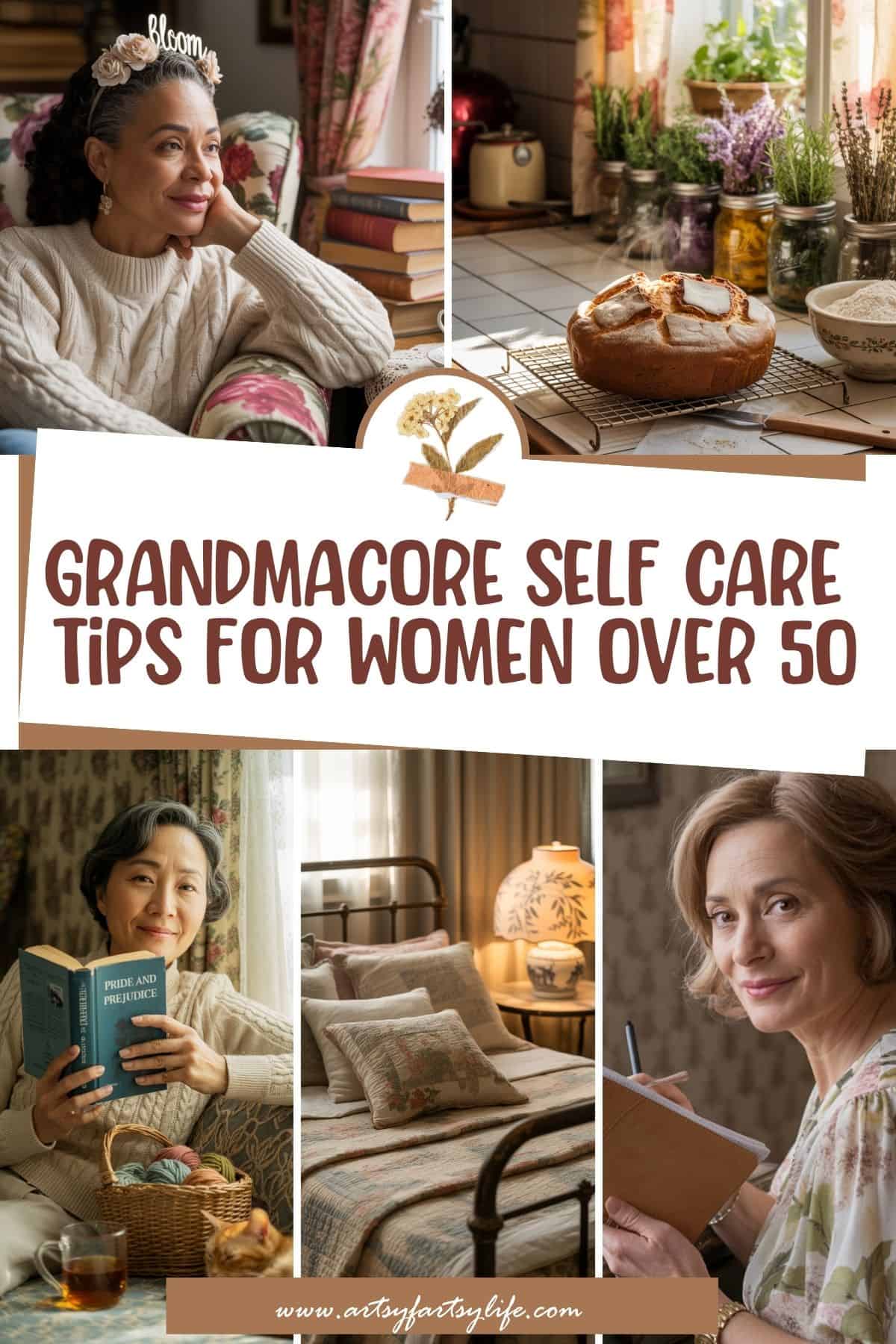 Your Grandmacore Guide to Midlife Self Care on a Budget