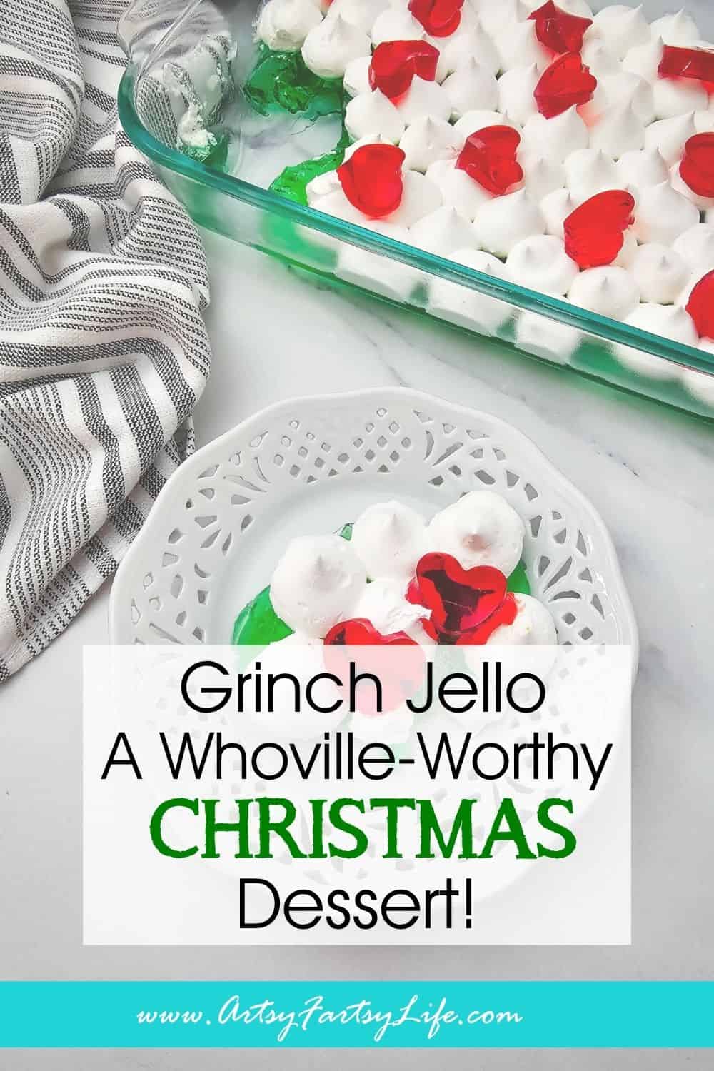 Grinch Jello – A Whoville-Worthy Holiday Dessert!