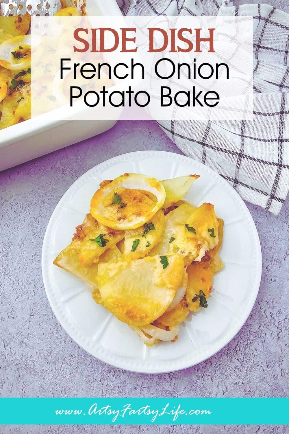 French Onion Potato Bake (aka the Luxe-but-Lazy Side Dish That You Need Tonight)