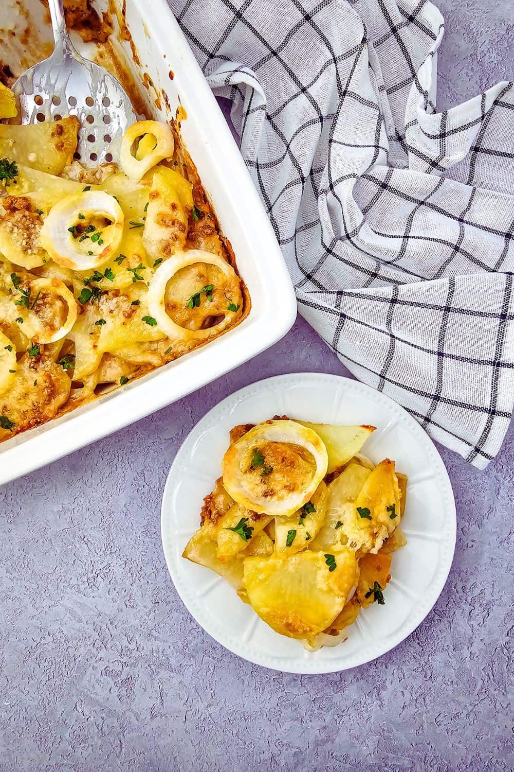 French Onion Potato Bake (aka the Luxe-but-Lazy Side Dish That You Need Tonight)