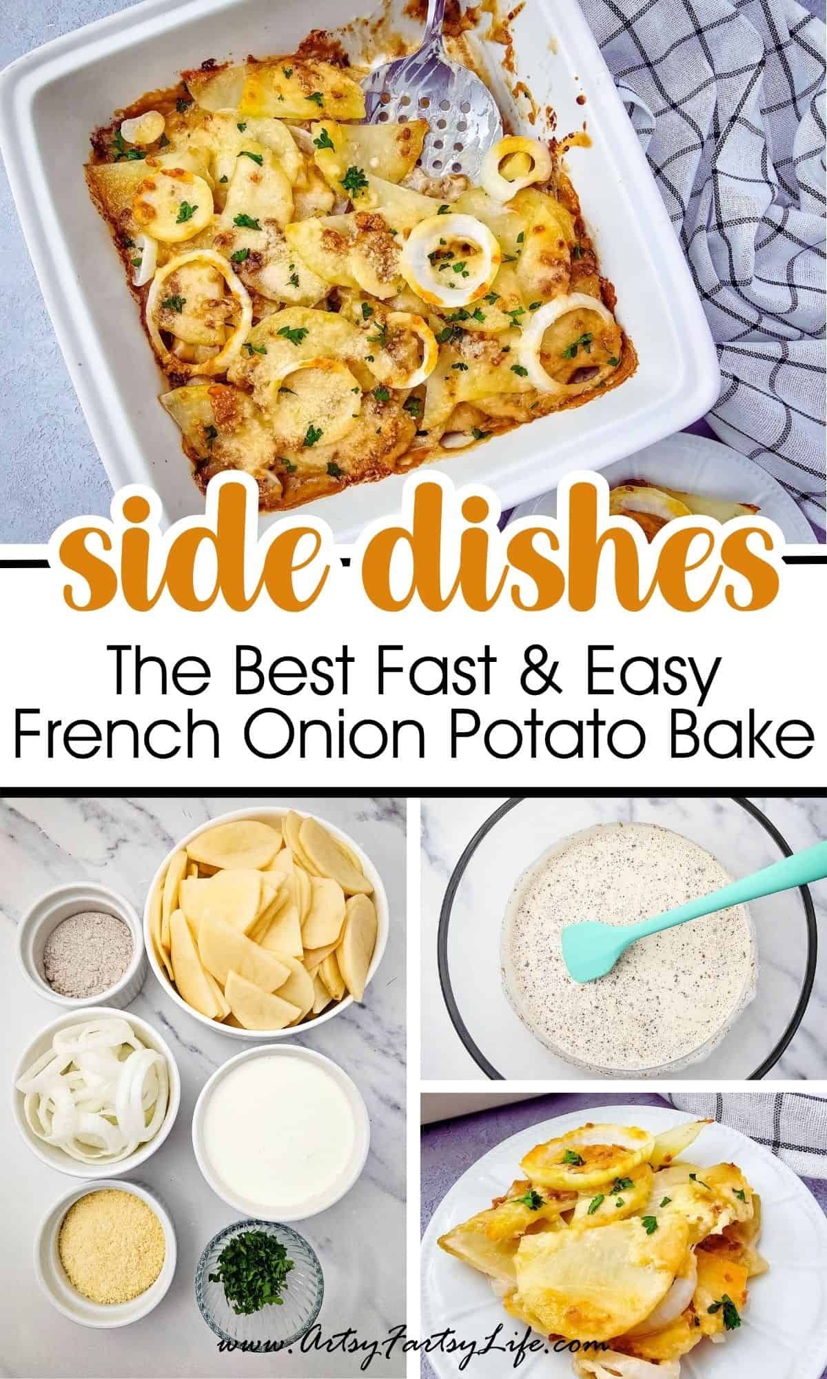 French Onion Potato Bake (aka the Luxe-but-Lazy Side Dish That You Need Tonight)