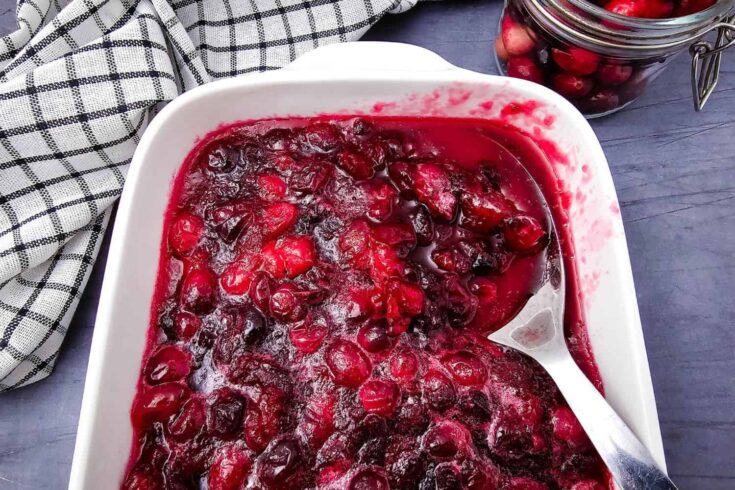 Old Fashioned Cranberry Sauce (Just Like Mom Made!)