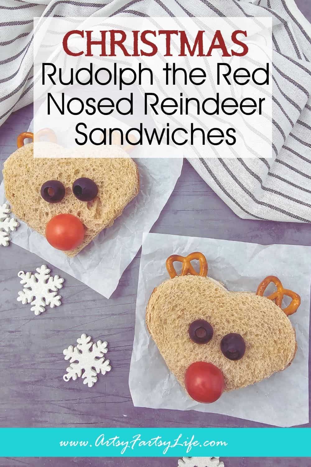 Rudolph the Red-Nosed Reindeer Sandwiches: A Festive Lunch Idea for Little Elves