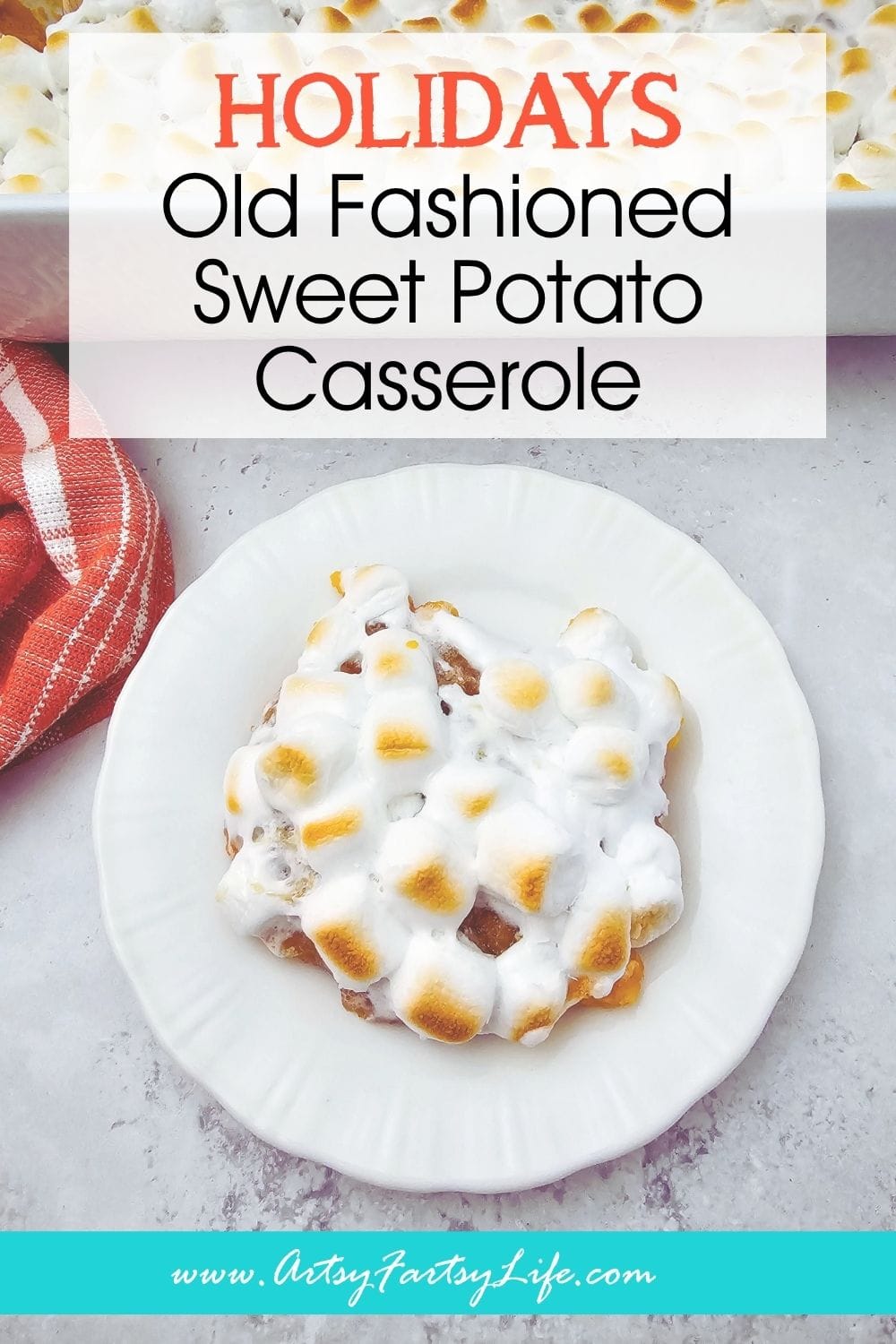 Old Fashioned Sweet Potato Casserole (Just Like Grandma Made!)