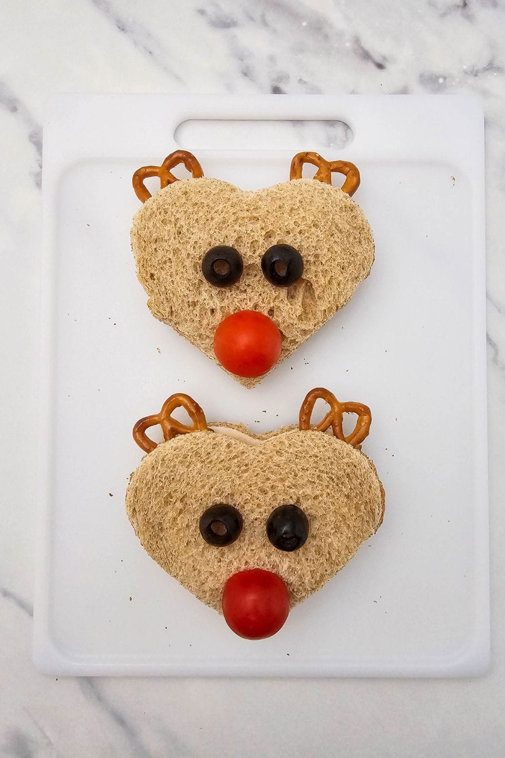 Rudolph the Red-Nosed Reindeer Sandwiches: A Festive Lunch Idea for Little Elves