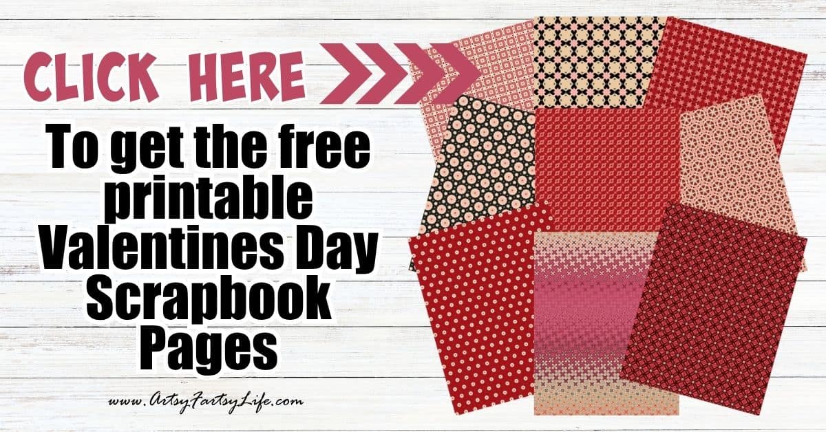 9 Sweet Vintage-Inspired Valentine’s Day Scrapbook Papers (Free Printables!)