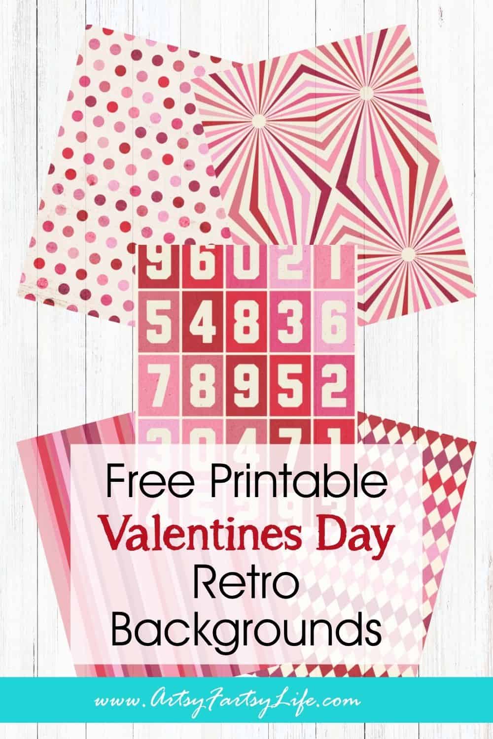 Download These Groovy Retro Valentine Backgrounds (Totally Free!)