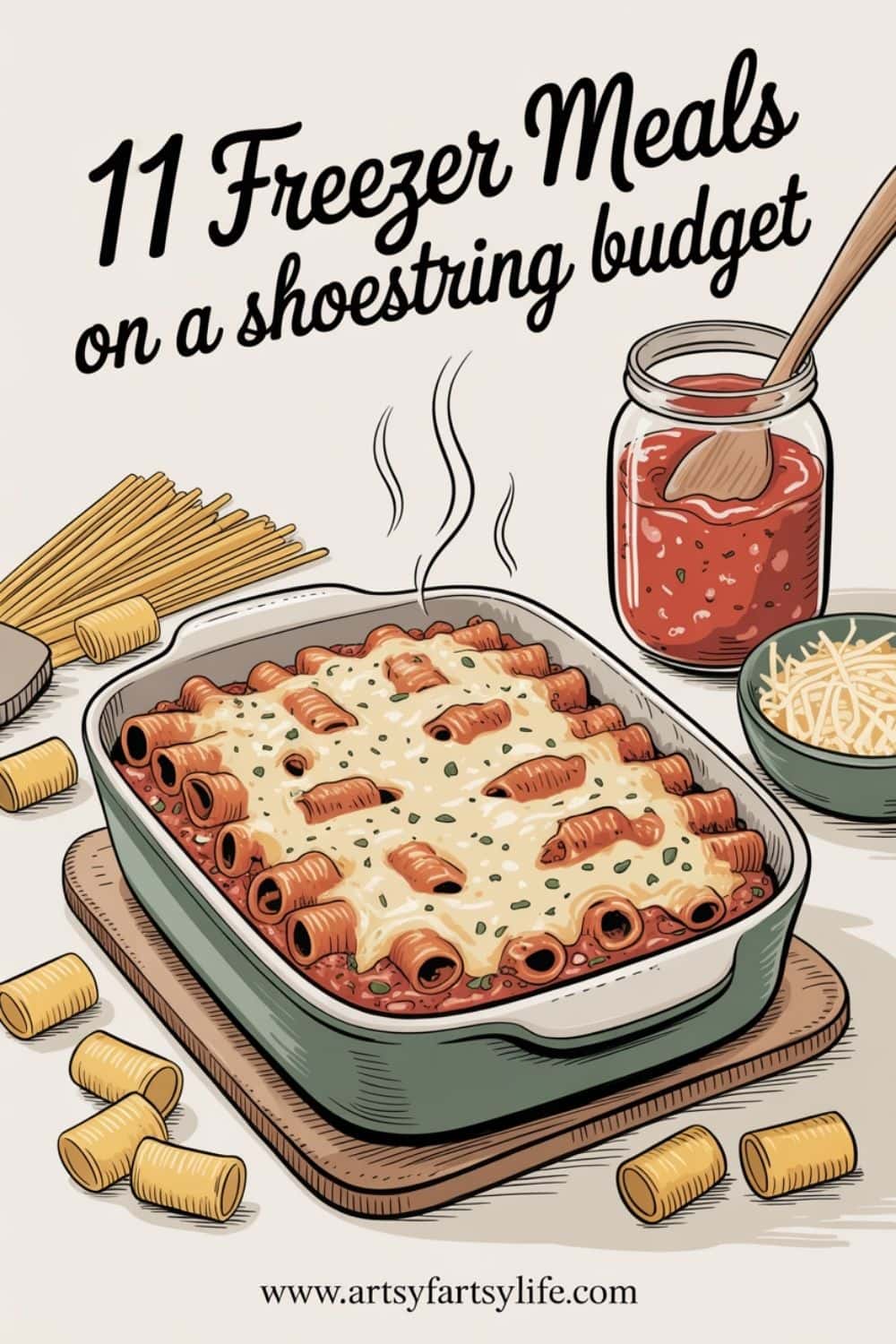 1. Baked Ziti (No-Boil, Budget-Friendly)