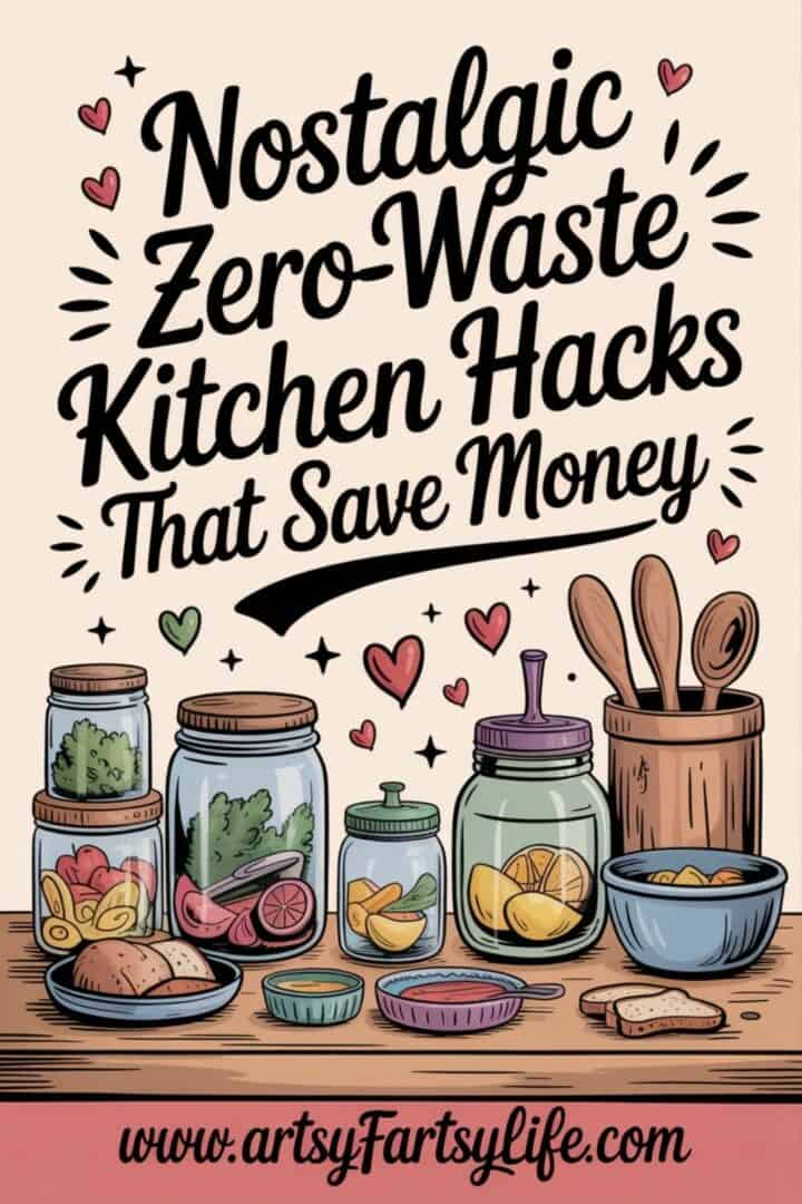 Nostalgic Zero-Waste Kitchen Hacks That Save Money · Artsy Fartsy Life
