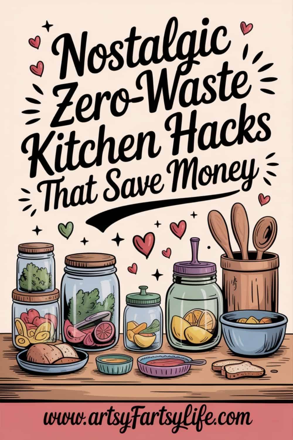Nostalgic Zero-Waste Kitchen Hacks That Save Money