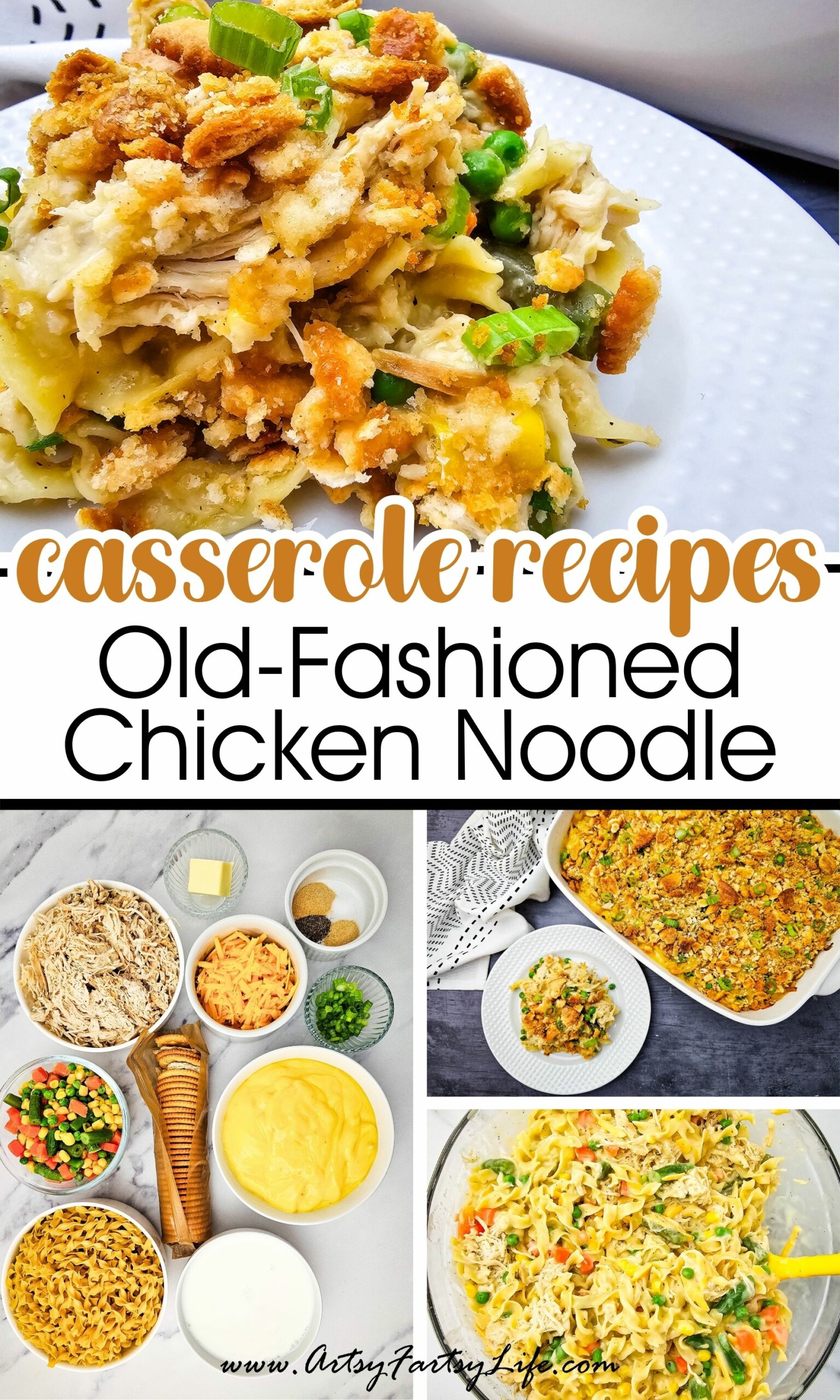 Old-Fashioned Chicken Noodle Casserole for the Win!