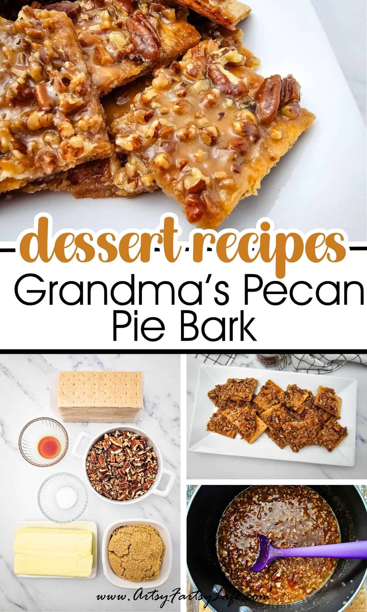 Just Like Grandma’s Pecan Pie - But In Bark Form