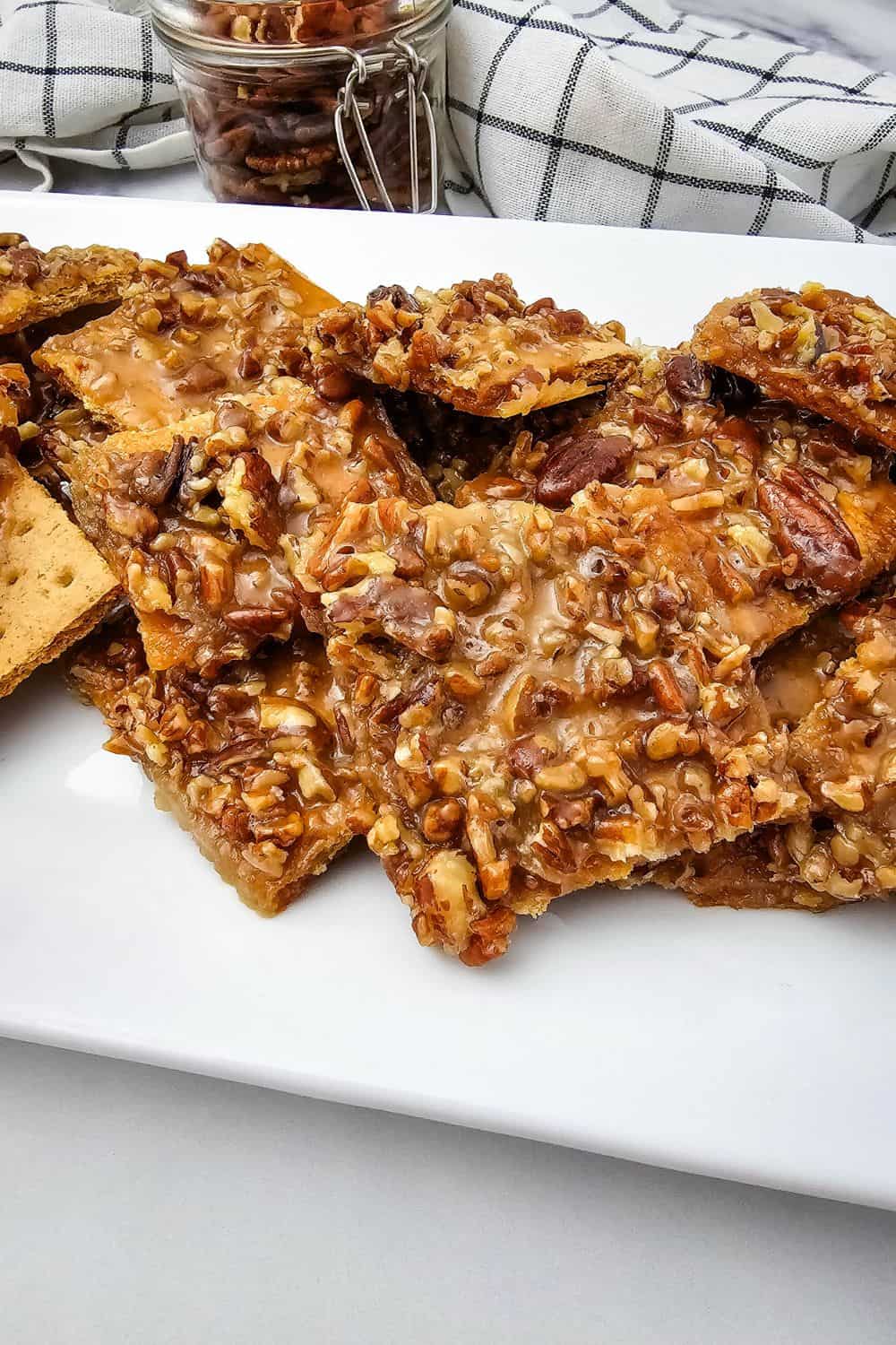 Just Like Grandma’s Pecan Pie - But In Bark Form