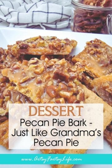 Just Like Grandma’s Pecan Pie - But In Bark Form