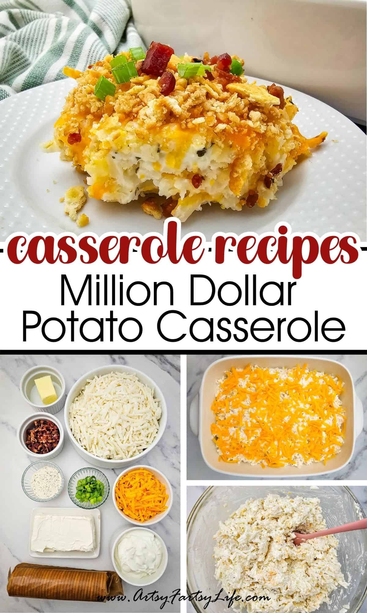 Million Dollar Potato Casserole - The Cheesiest Side Dish Ever!