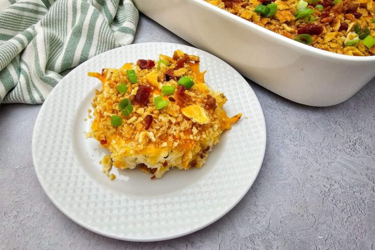 Million Dollar Potato Casserole - The Cheesiest Side Dish Ever!