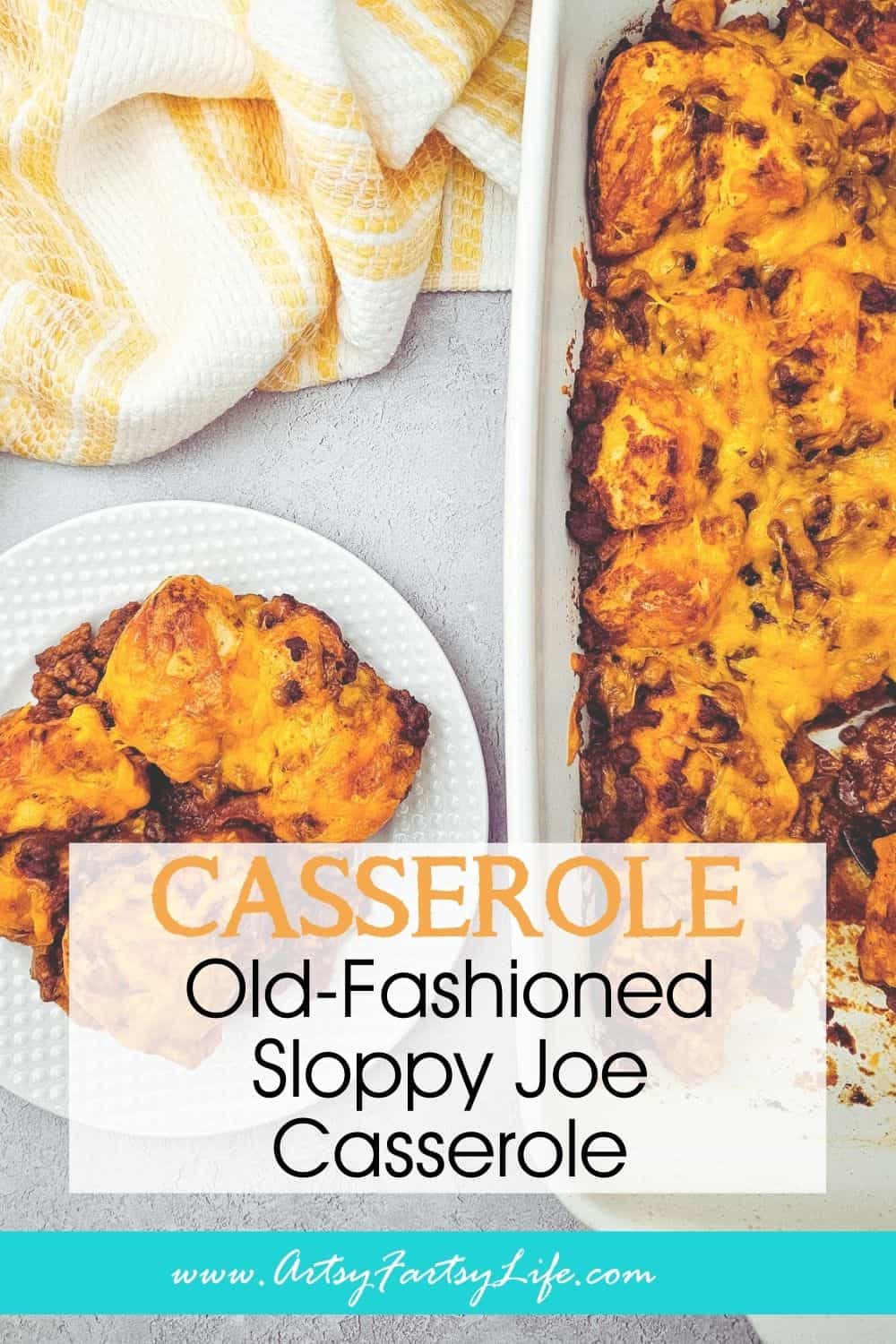 Old-Fashioned Sloppy Joe Casserole - A Retro Dinner Winner