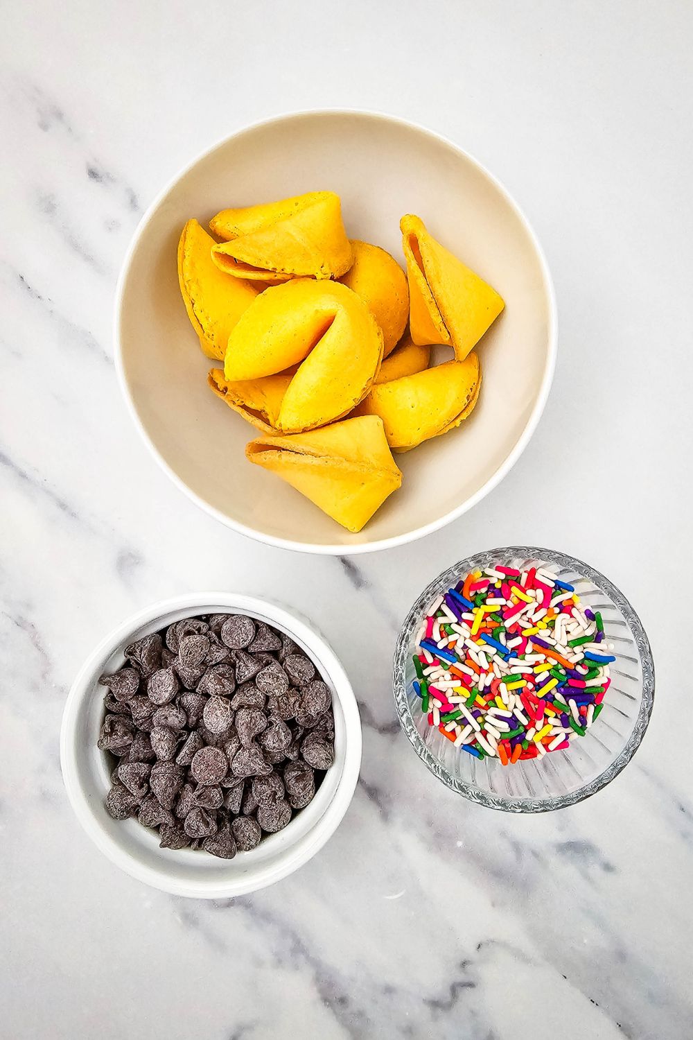 Fortune Cookie Glow-Up: Rainbow Sprinkle Edition