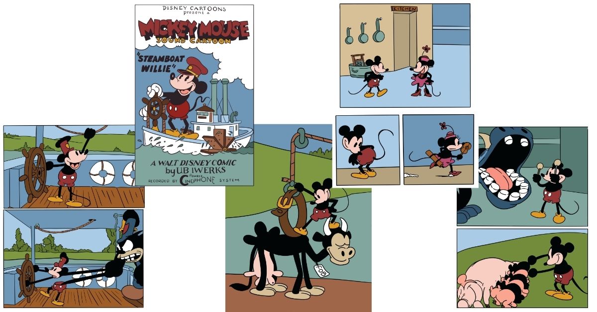 Classic Toon Treasures - Free Printable Steamboat Willie-Inspired Ephemera