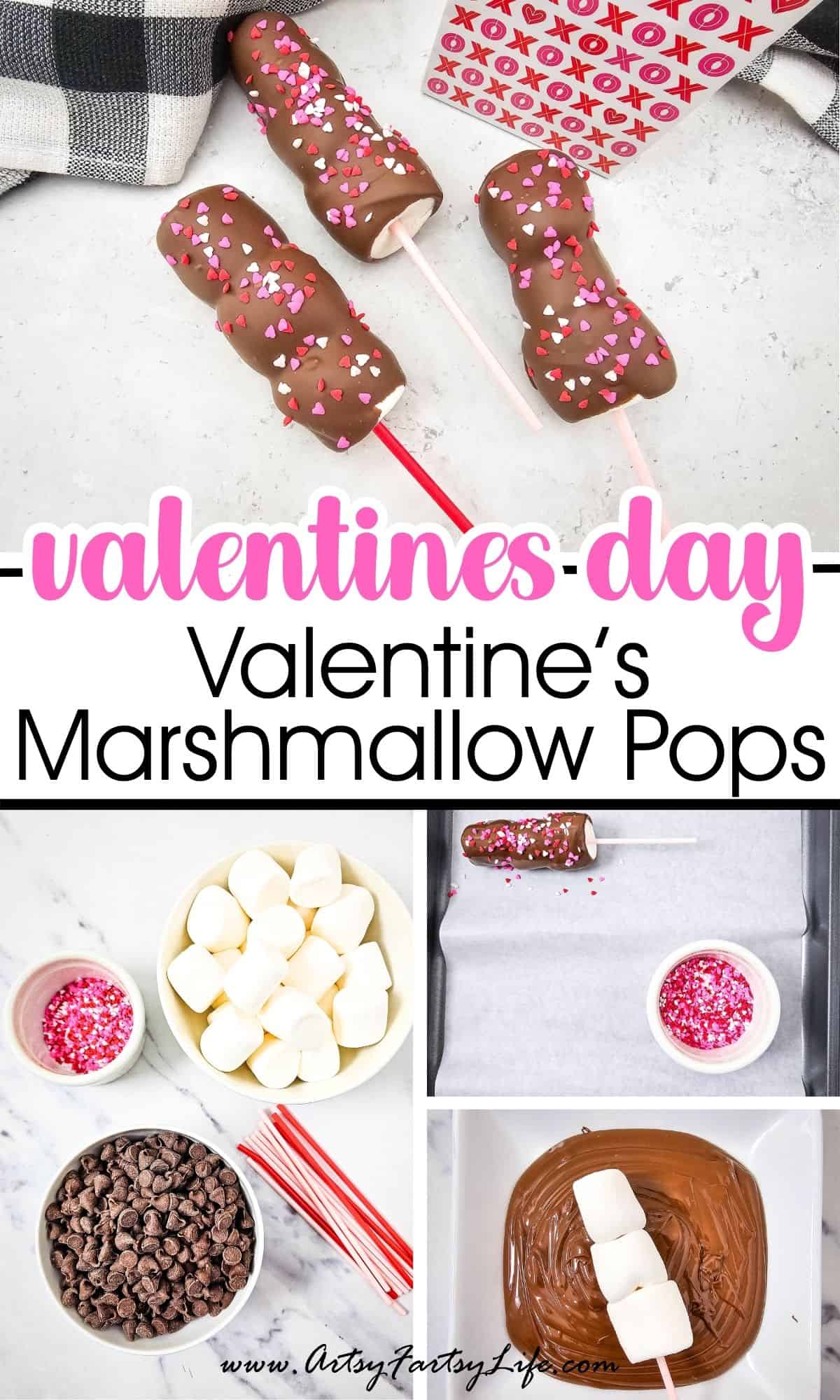 Valentine’s Marshmallow Pops - A Sweet Treat on a Stick!