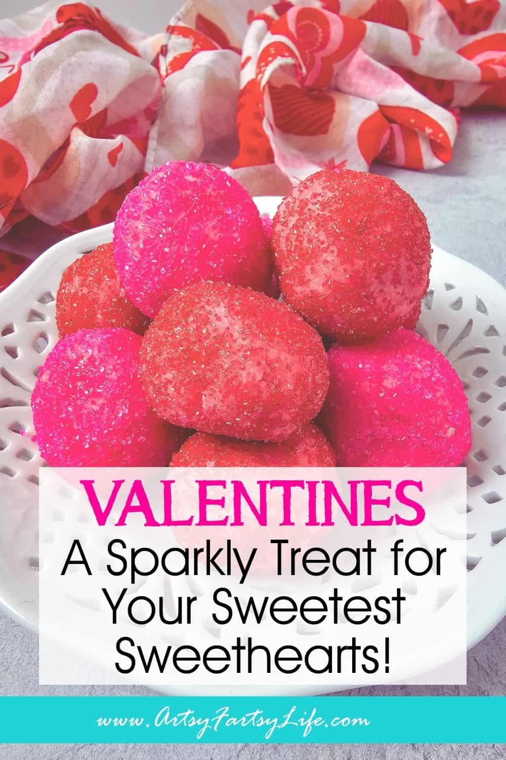 Valentine’s Truffles – A Sparkly Coquettecore Treat for Your Sweetest Sweethearts!